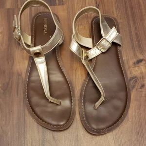 Merona Brand from Target Women's Gold Sandals